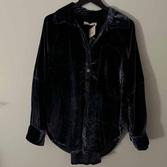 free people Night Skies Velvet Top - Picture 4 of 5